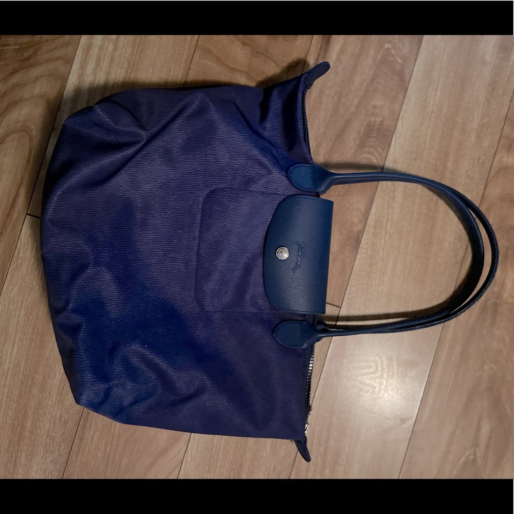 Blue/purple Longchamp small bag